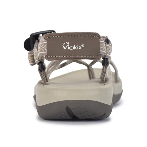 Viakix Women's Walking Sandals - Premium Comfortable Sport Sandals for Everyday Wear and Outdoor Activities