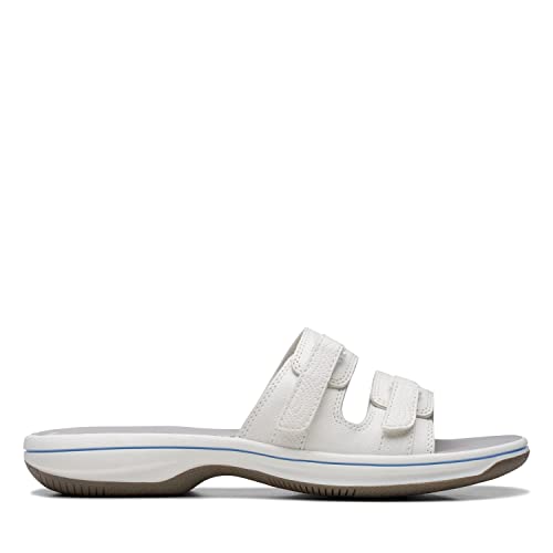  Clarks Women's Breeze Piper Slide Sandal - Comfortable Summer Shoes for Women - Beach and Pool
| Clarks Women's Breeze 