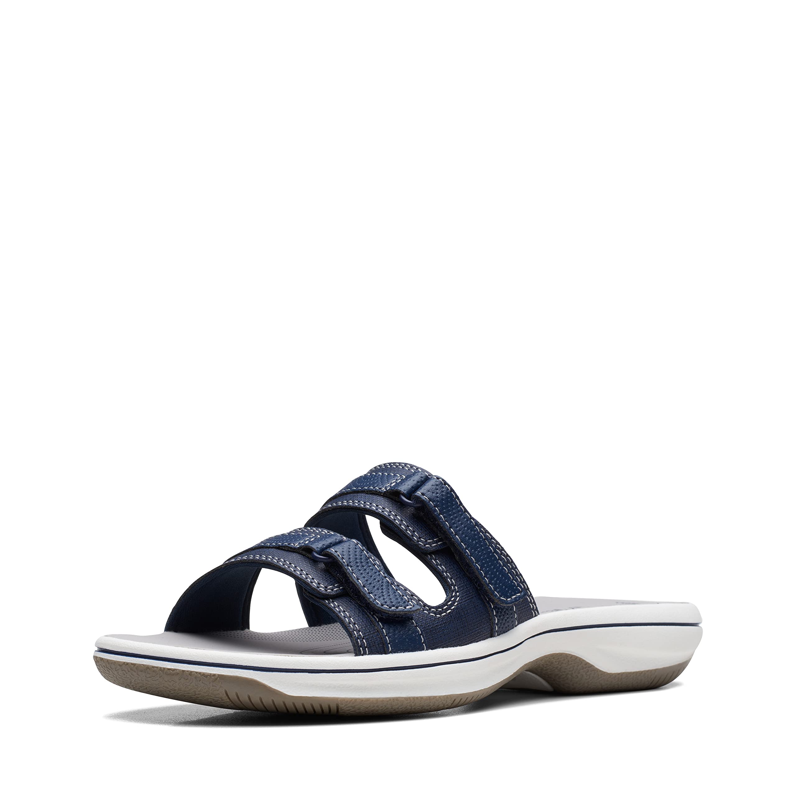 Clarks Women's Comfortable Breeze Piper Slide Sandal for Summer Warm Weather Activities
| Clarks Women's Stylish Breeze