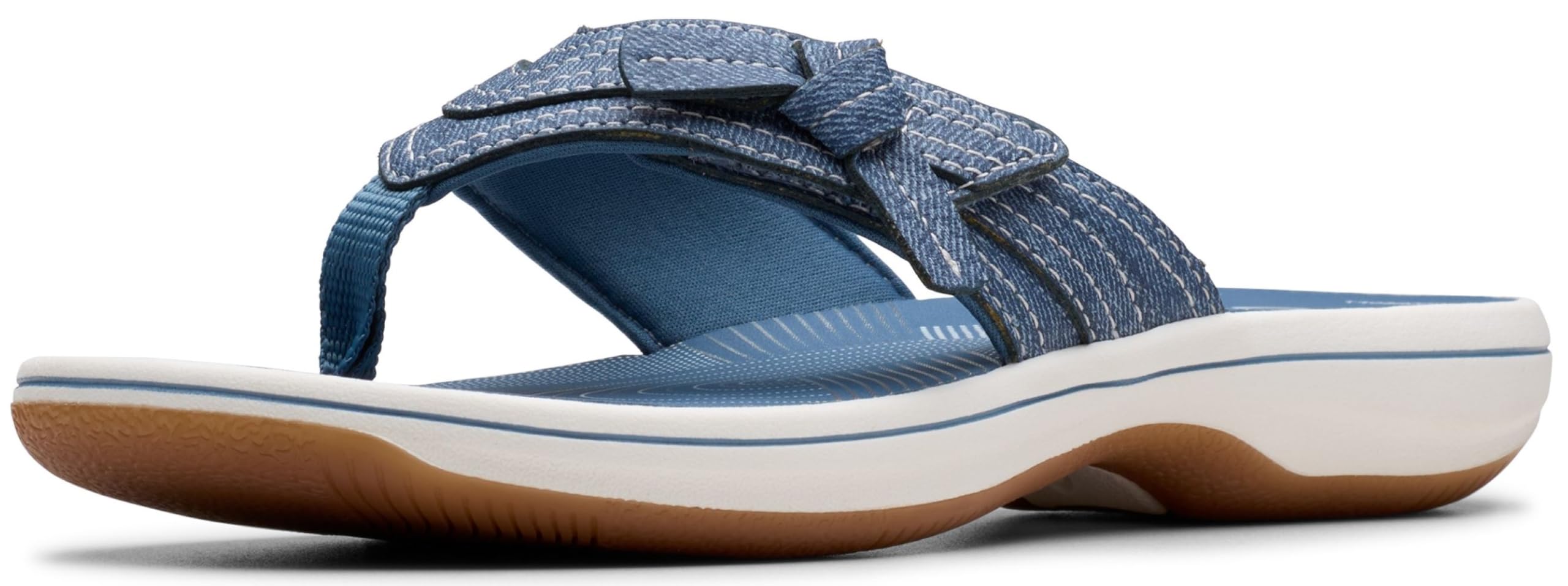 Clarks Women's Comfortable Breeze Dalia Cloudsteppers Flip Flop for Summer
| Clarks Women's Stylish Breeze Dalia Clouds